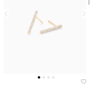 Kendra Scott Fine Jewelry - Raelynn 14kt Gold Studs with White Diamonds